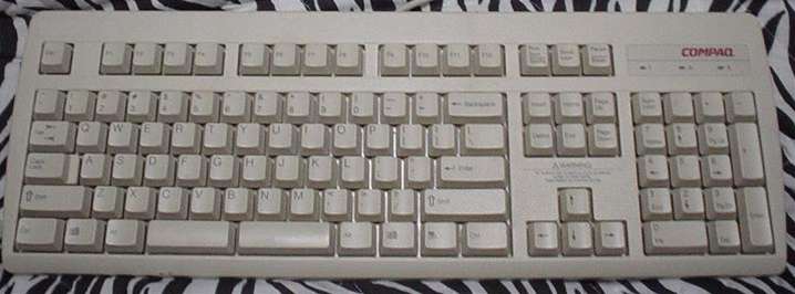 Compaq
Split-Spacebar Keyboard